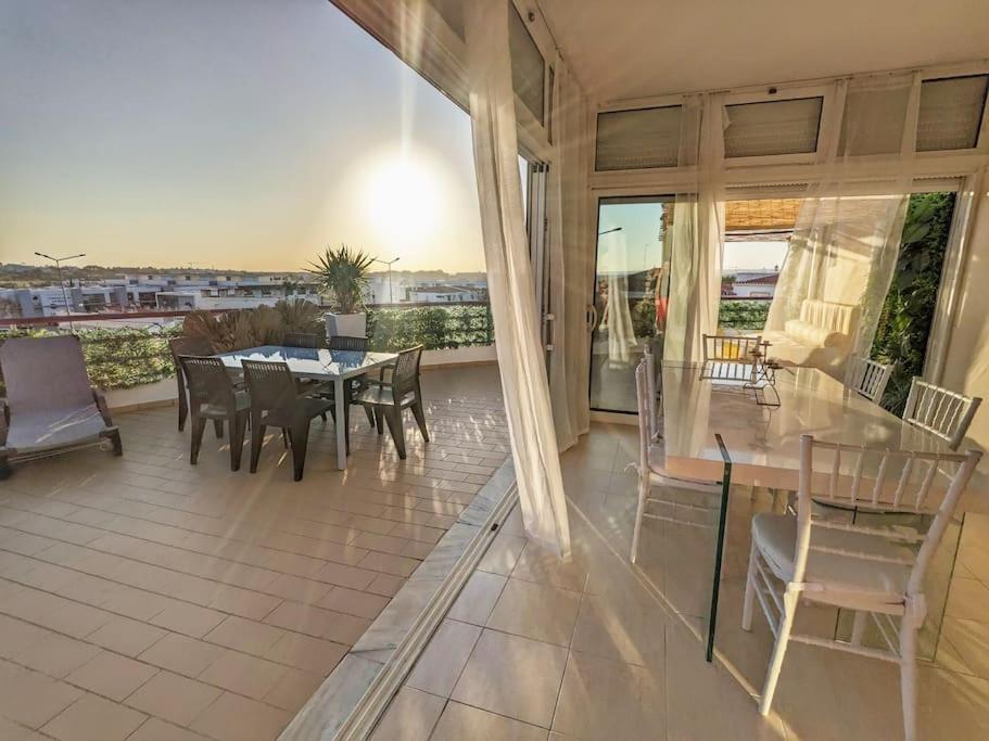 Penthouse With Sea View & Private Terrace Lägenhet Guia  Exteriör bild
